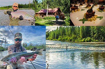 Salmon Fishing, Lodge, Fishing at it's Finest