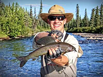 Best fly-in fishing for Alaska grayling, float trips