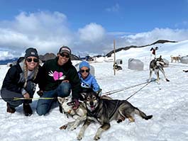 Alaska off grid dogsled experience