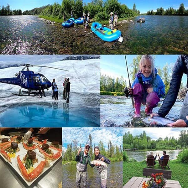 Photos of a top-rated Alaska family adventure trip package out of Anchorage, Alaska.