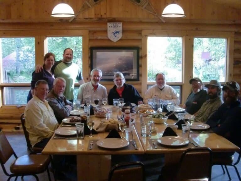 A great family group retreat for fishing, wilderness and connection at Wilderness Place Lodge, Alaska.