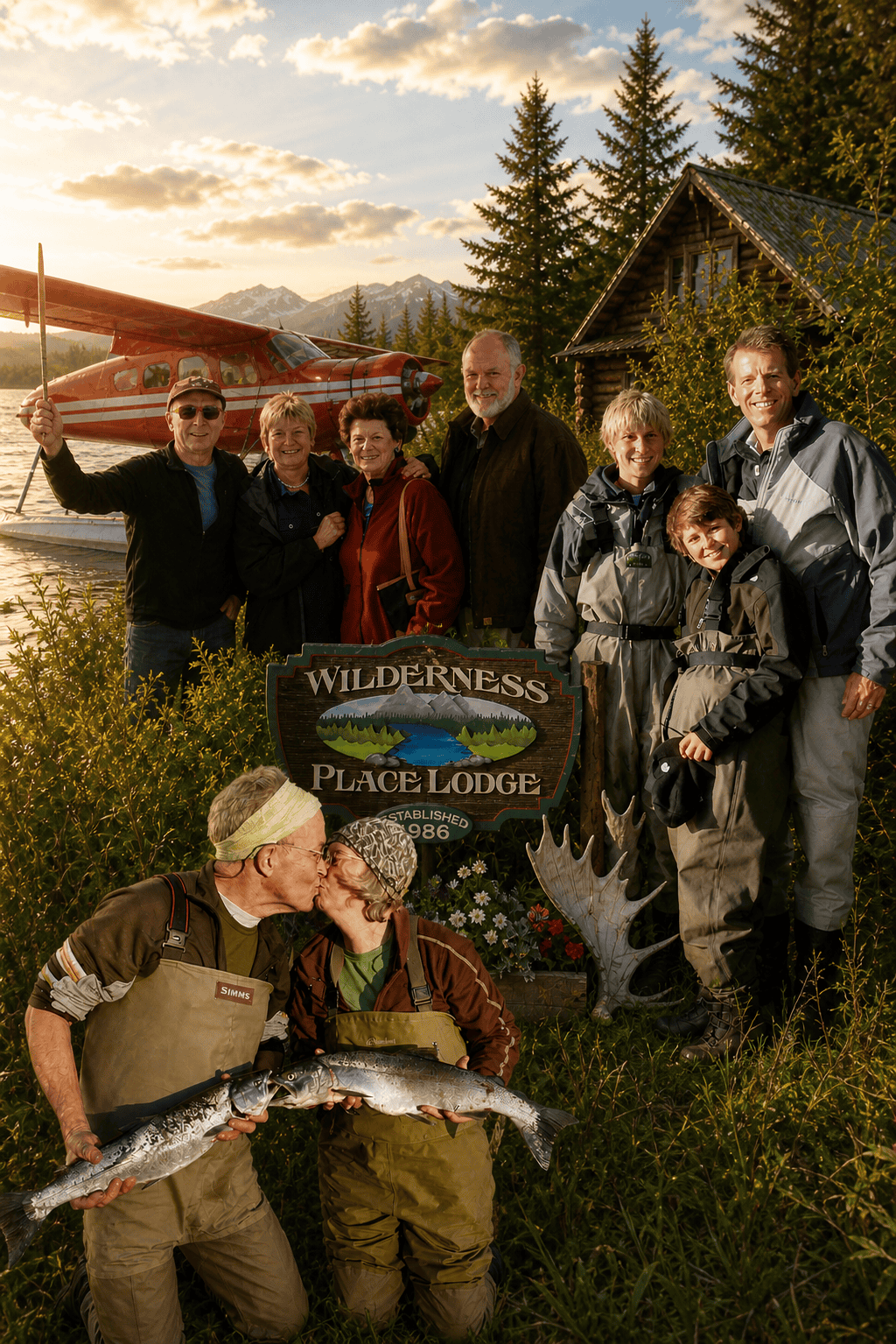 One of Alaska's top reviewed wilderness and fishing lodges.