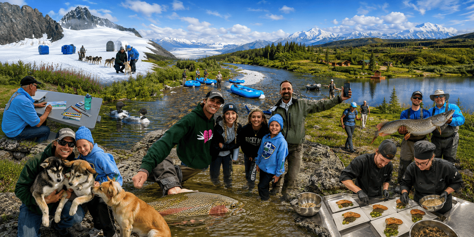 Plan the best June Alaska adventures and inclusive fly-in Alaska fishing lodge trips with Wilderness Place lodge.