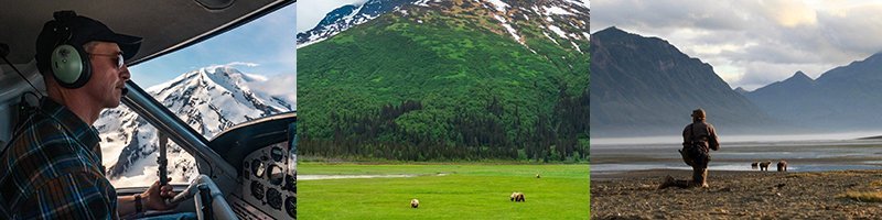 Anchorage, Alaska fly-in bear-viewing tours